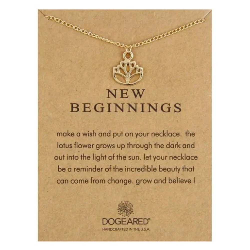 NWT New Beginnings Necklace